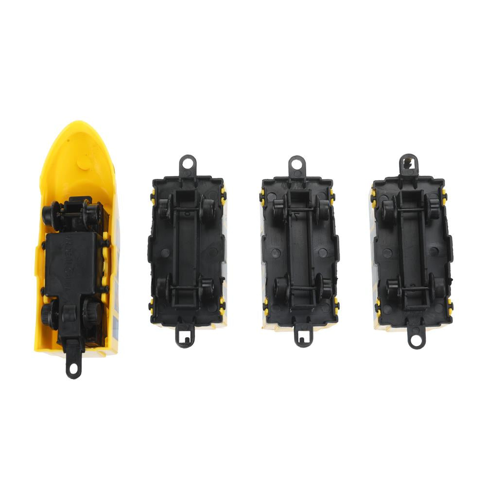 Железная дорога мультяшная Три Кота длина пути 90, кор.28*18*4см ТЕХНОДРАЙВ в кор.2*66шт