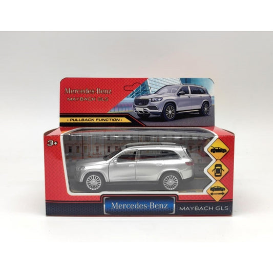 Машина металл MERCEDES-BENZ gls maybach 12 см, дв,баг,инер,иридий, кор. Технопарк в кор.2*36шт
