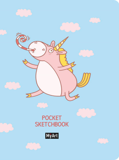 MyArt. Pocket СКЕТЧБУК. ЕДИНОРОГ