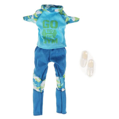 Accessoires pour un gâteau de 29 cm. sportif. одежды и акс для Алекс,blisterer КАРАПУЗ в кор.36шт