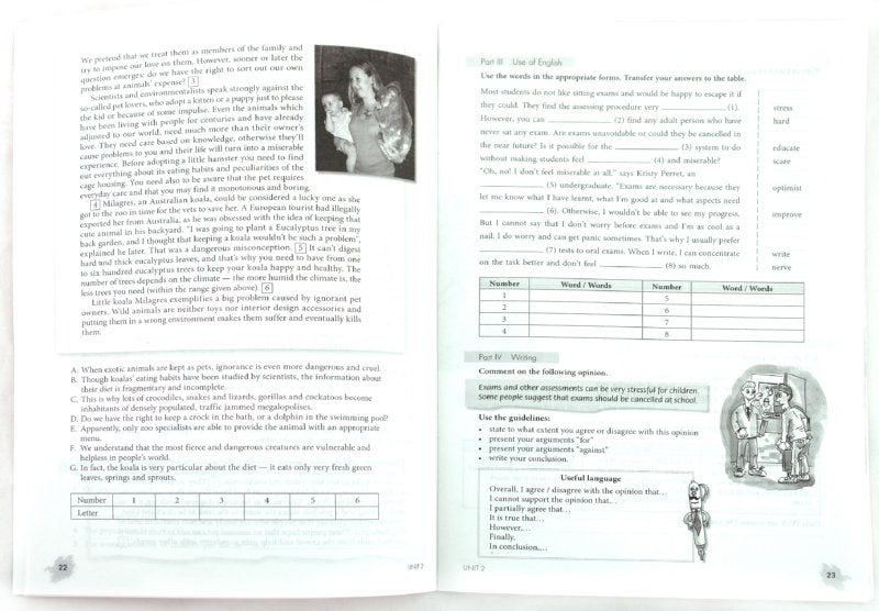 Enjoy English 10кл [Раб. тетр. ч2] Контр. работы