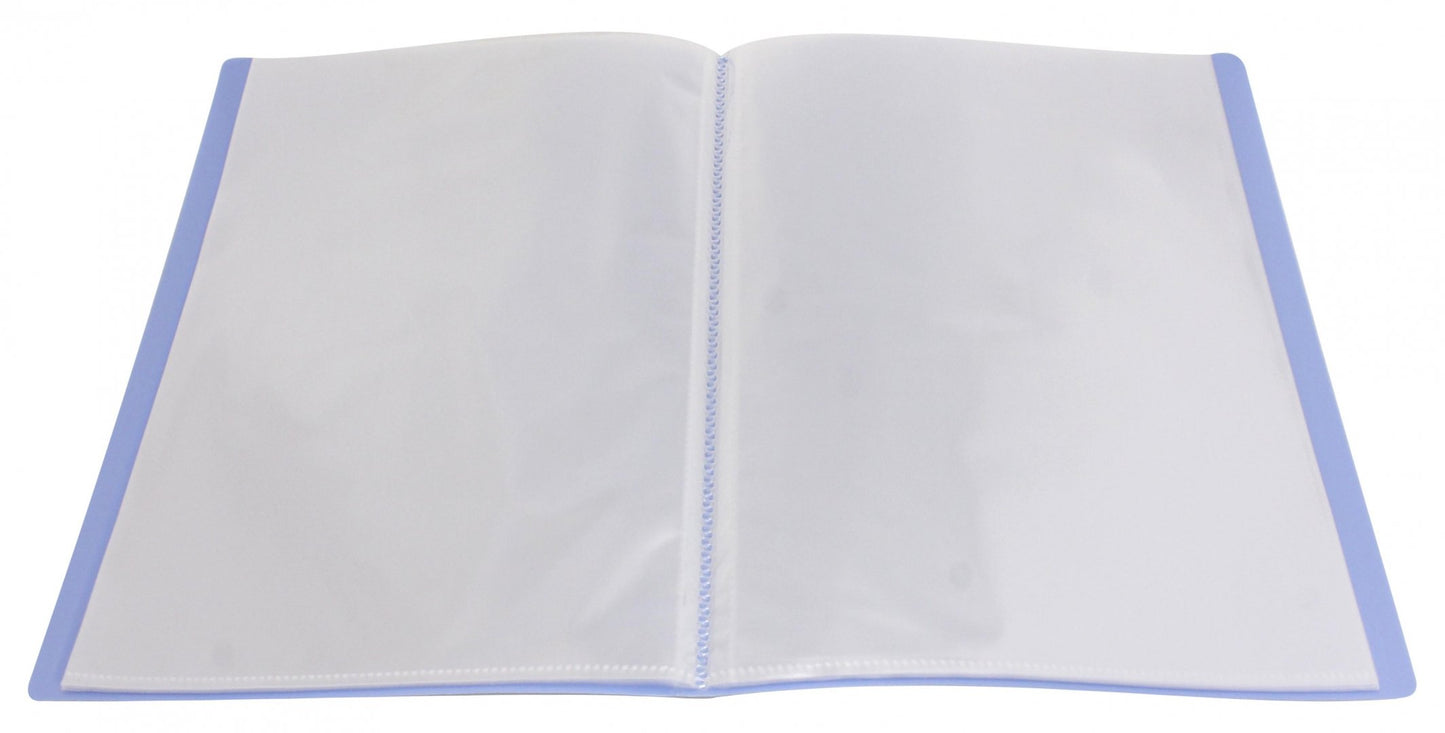 Папка-портфолио 40 вклад. А4 Gems (GEMPP40AZURE)