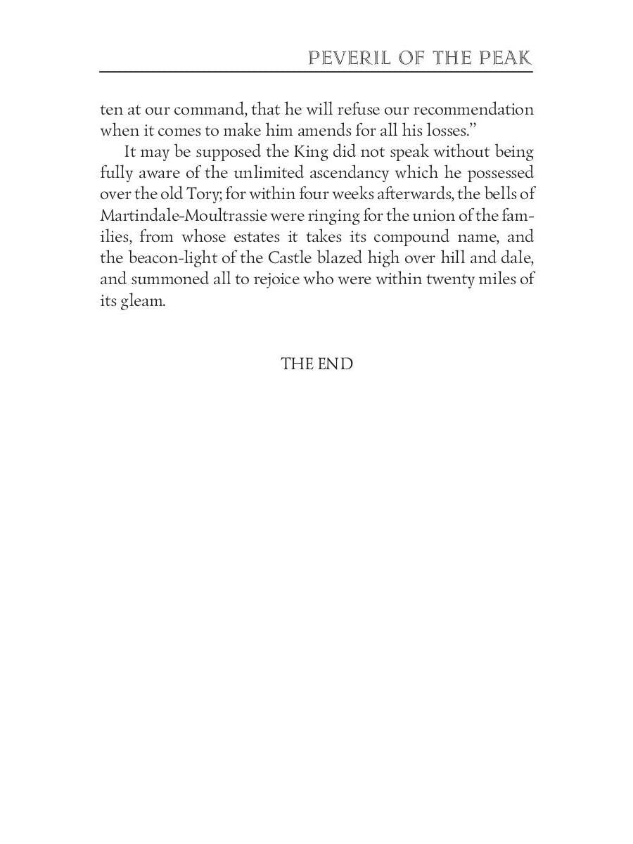 Peveril of the Peak 2 = Певерил Пик 2: на англ.яз