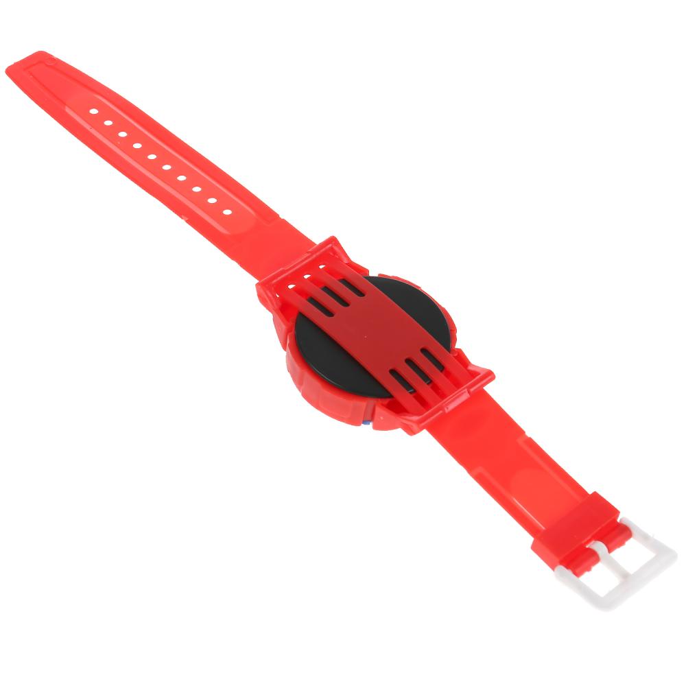 Часы показывают время и дату, на блистере 27*7*1,5см ТМ "ИГРАЕМ ВМЕСТЕ" в кор.4*180шт