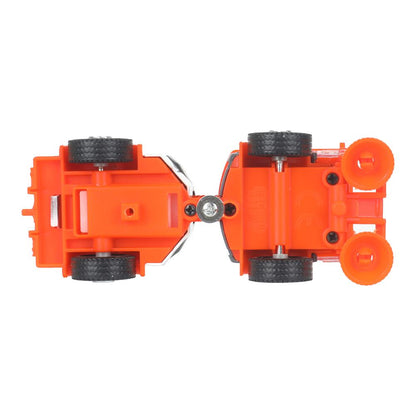 Машина металл УБОРОЧНАЯ МАШИНА 11 см, двери, багаж, оранжевый, кор. Технопарк в кор.2*60шт