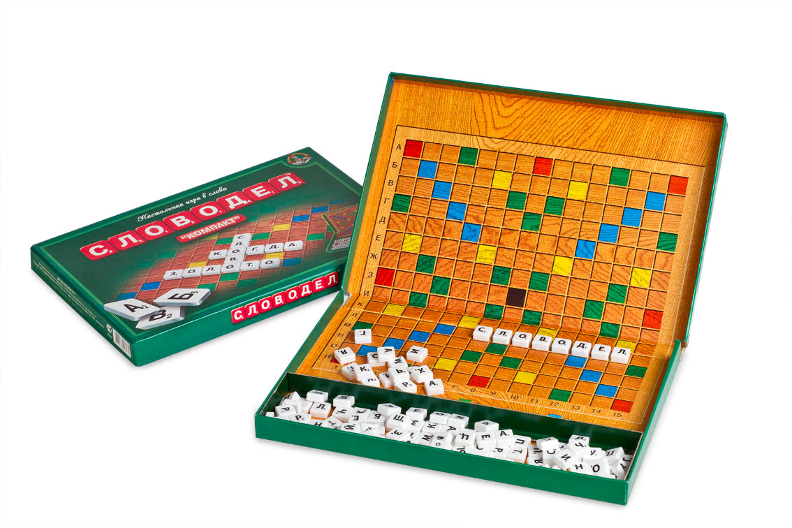 ИГРА НАСТОЛЬНАЯ "СЛОВОДЕЛ КОМПАКТ" 01357 в кор.16шт