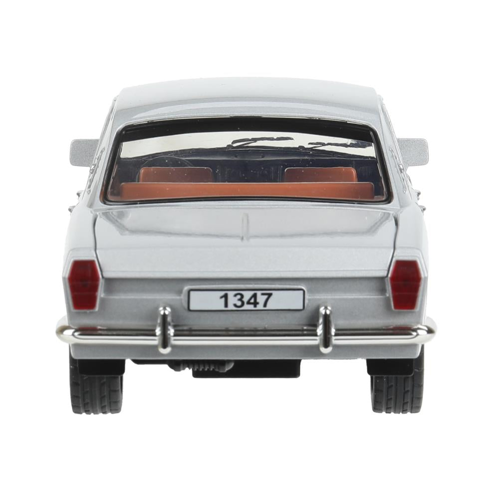 ГАЗ 2401 свет-звук 19,7 см, дв, кепка, сумка, ин, серый Технопарк в кор.2*24шт