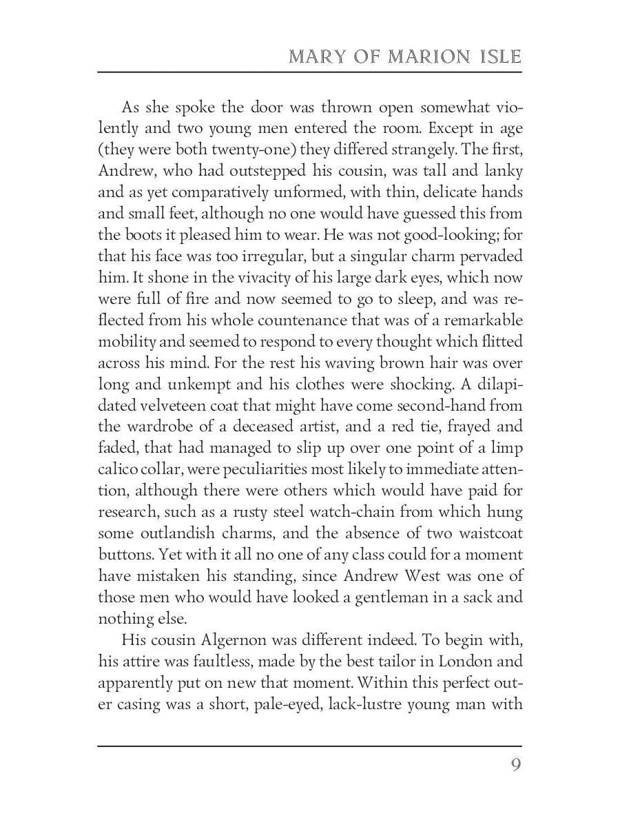 Mary of Marion Isle = Мэри острова Мэрион: роман на англ.яз