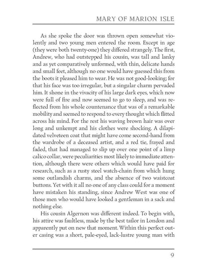 Mary of Marion Isle = Мэри острова Мэрион: роман на англ.яз