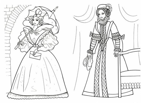 Собираемся на бал.(раскраски для девочек) 978-5-00161-258-2