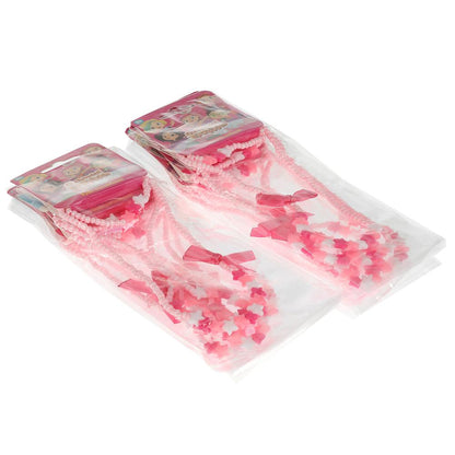 Акс-ры д/девочек СКАЗОЧНЫЙ ПАТРУЛЬ бижутерия (braslet+бусы) звездочки МИЛАЯ ЛЕДИ уп-10шт в cor.100up