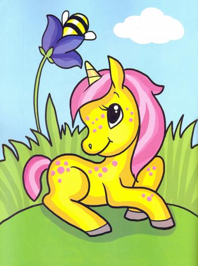 Сказочные единорожки (Посмотри и раскрась Бэст) 978-5-9930-2637-4