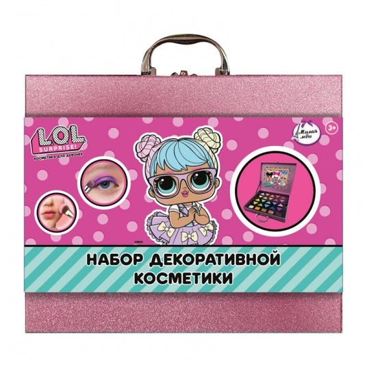 Косметика ДЛЯ ДЕВОЧЕК ЛОЛ тени для век, румяна МИЛАЯ ЛЕДИ в кор.16шт
