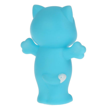 Игрушка для ванны котик 9 см, в сетке, КАПИТОШКА в кор.2*240шт