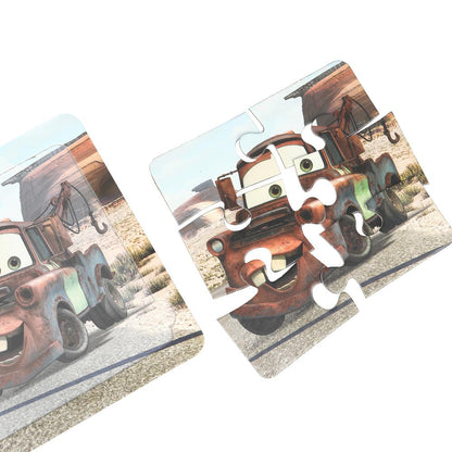 Чемпионская гонка. Картонная книга с 5 пазлами. 160х160 мм. 10 стр. Умка в кор.28шт