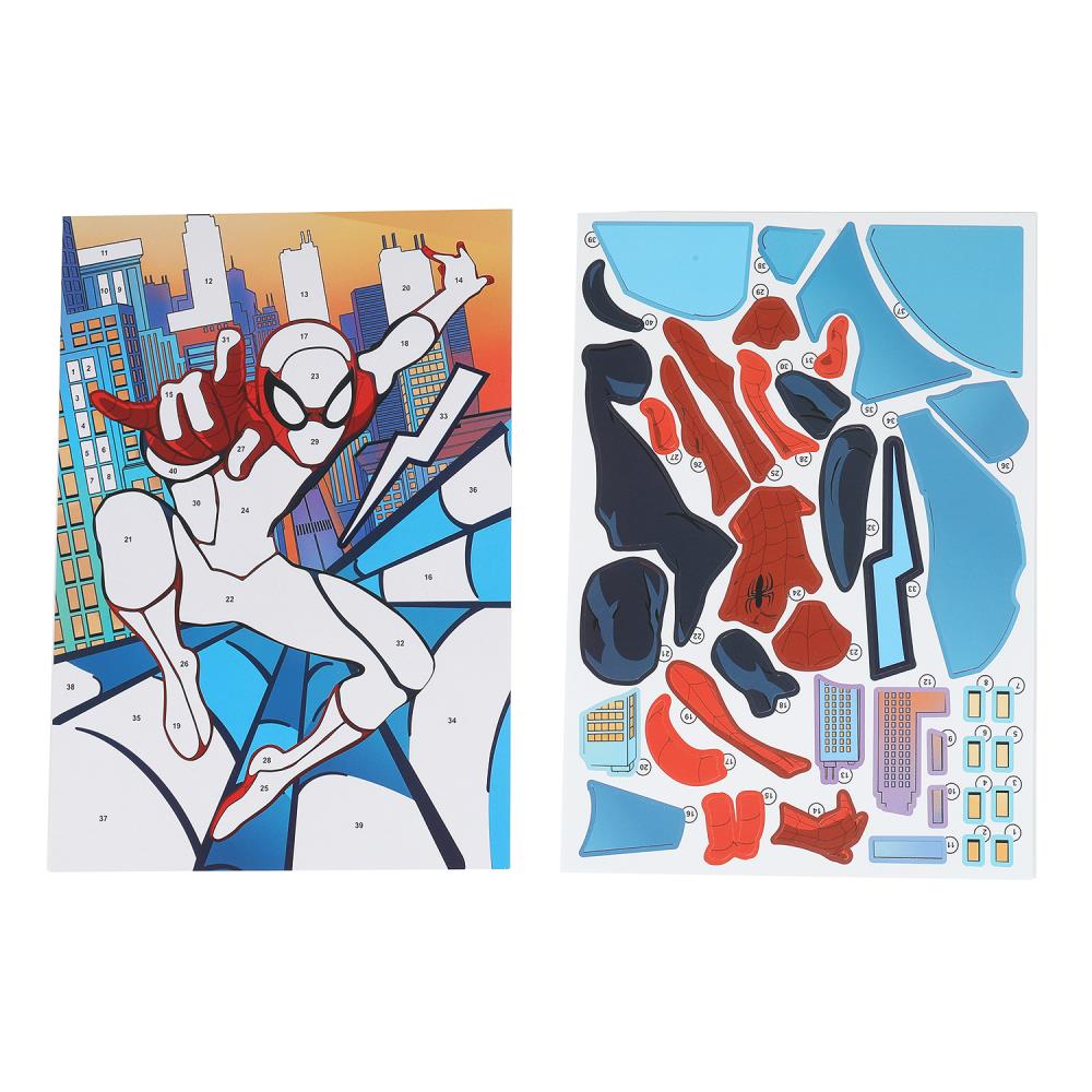 Аппликация наклейками спайдер MultiArt в кор.100шт