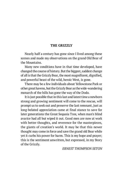 The Biography of a Grizzly and Other Short Stories: на англ.яз