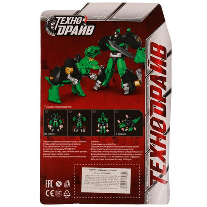 Робот супербот, трансформирующийся, блист.24,5*16*5,5 ТЕХНОДРАЙВ в кор.2*96шт