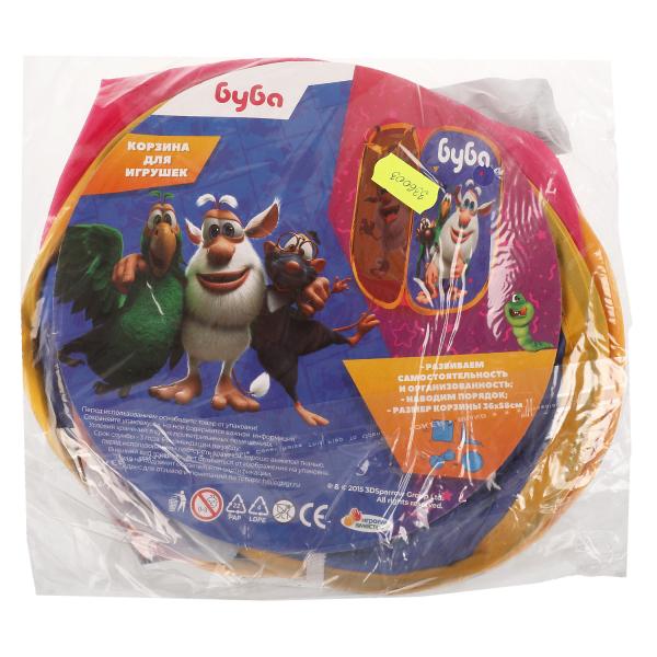 Корзина для игрушек БУБА 36*58см ИГРАЕМ ВМЕСТЕ в кор.24шт