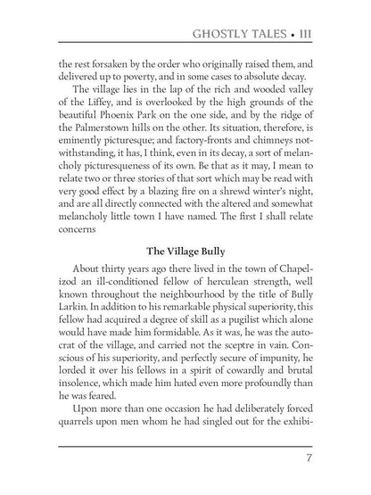 Ghostly Tales 3. Ghost Stories of Chapelizod = Рассказы о призраках 3: на англ.яз
