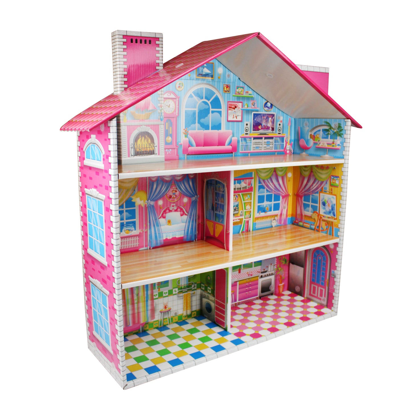 Кукольный домик быстрой сборки. Dream House. "Усадьба"