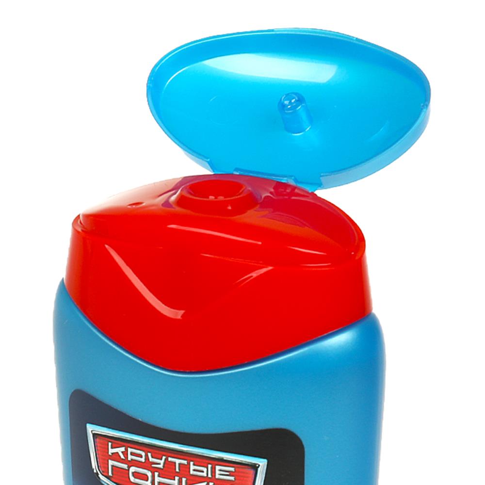 Детский шамп-средство для купые крутые ГОНКИ 2в1 с ромаш, алоэ Вера и чер, 250мл Заботливая мама в кор.6шт