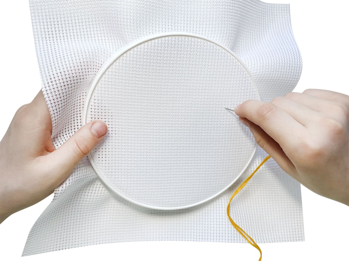 Набор для творчества. Вышивка "Котенок" (с рамкой и пяльцами)