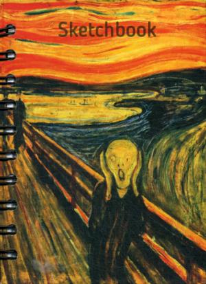 Блокнот. Скетчбук. А6. Мунк. Крик-01702