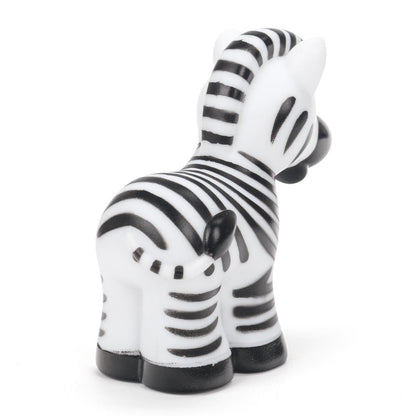 Игрушка пластизоль для ванны зебра, в сетке КАПИТОШКА в кор.2*144шт