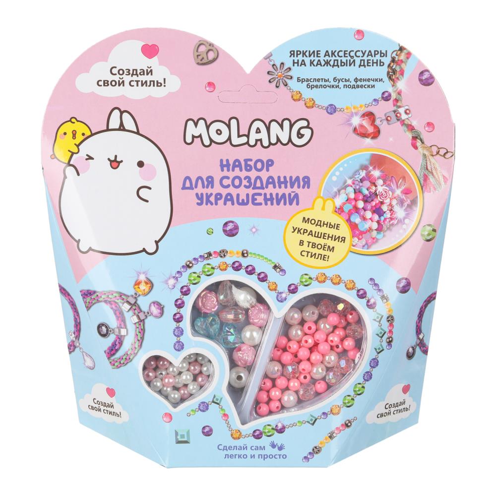 Набор для создания украшений Моланг сердечко, 26*18, моланг МУЛЬТИ АРТ в кор.2*96шт