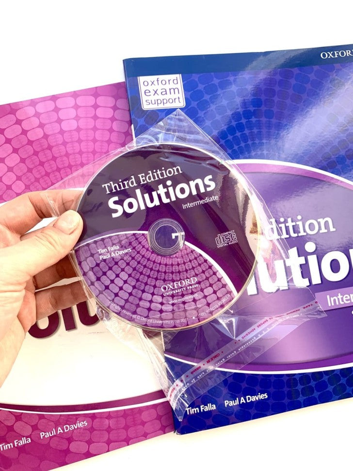 Solutions Intermediate Students Book, 3rd ed.'