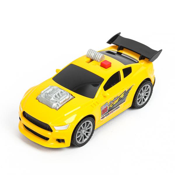 Машина пластик свет-звук СПОРТКАР 15 см, инерция,, кор. Технопарк в кор.2*48шт