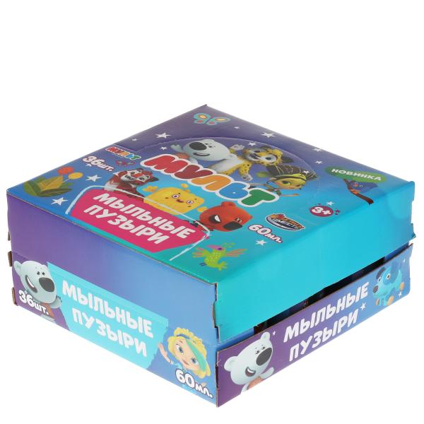 Мыльные пузыри МУЛЬТ 60мл ИГРАЕМ ВМЕСТЕ уп-36шт в кор.6уп