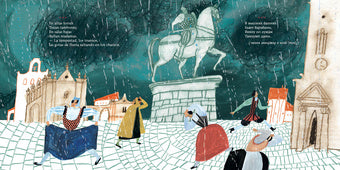 Дон Кихот на качелях. Испанские народные стихи и песни : [сб. стихов] / пер. с исп. и предисл. М. В. Гойхман ; ил. Ю. С. Сидневой. — М. : Нигма, 2021. — 64 с. : ил. — (Слово за слово).