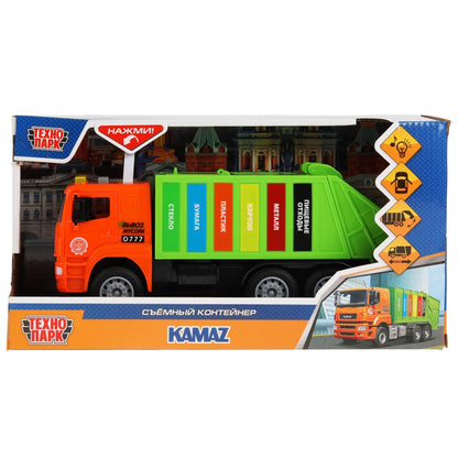 Machine à laver en plastique KAMAZ 30 см, bac, dver, инер, зел, kor. Parc technologique en cor.2*12шт