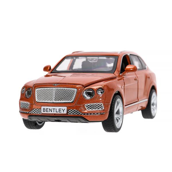 Машина металл свет-звук bentley bentayga, 15,1 см, двери, капот, инерция Технопарк в кор.2*24шт