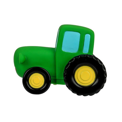 Jeu de plastique pour vans СИНИЙ ТРАКТОР 10 см, 1шт, сетка зеленый КАПИТОШКА в кор.50шт