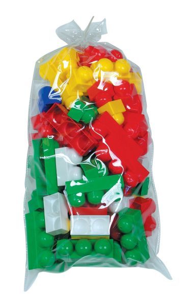 Конструктор Самоделкин (Юниор, 69 элементов в мешке) 18х15х31,5 см