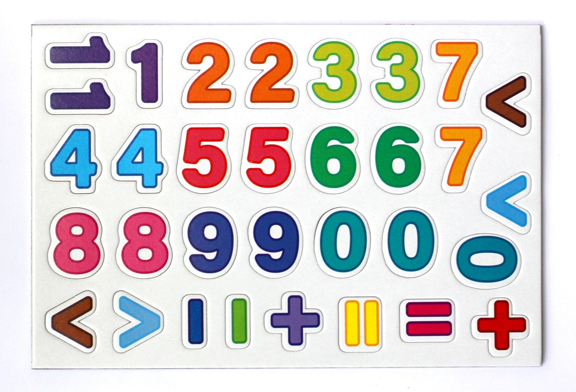 Магнитная азбука. Игра магнитная "Арифметика магнитная с заданиями". Серия Магнитные истории (европодвес, 2х12шт)