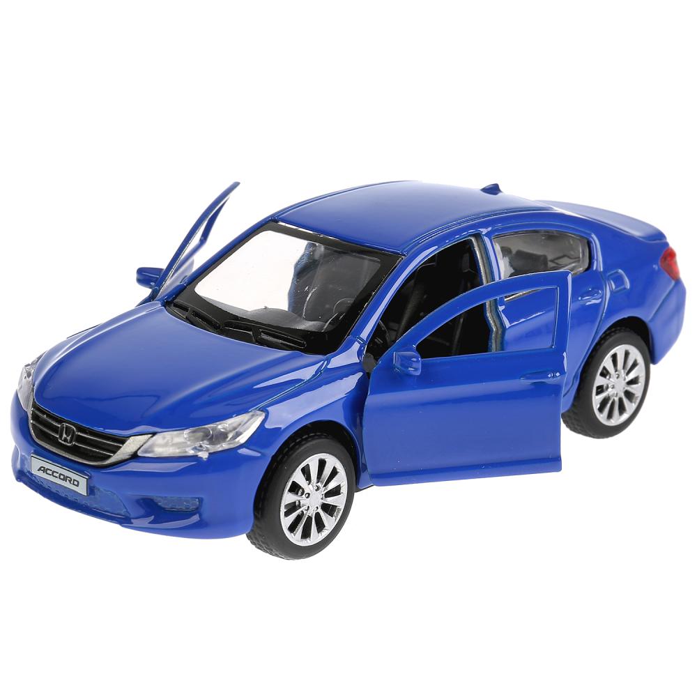 Машина металл "HONDA ACCORD", длина 12см, открыв. двери, инерц, синий, в кор. Технопарк в кор.2*36шт