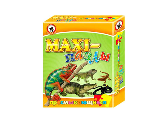 MAXI-пазлы "Пресмыкающиеся" арт.03529 (Стиль)