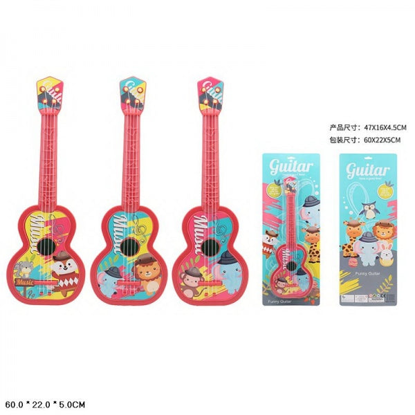 Guitare en blister en cor.2*36шт