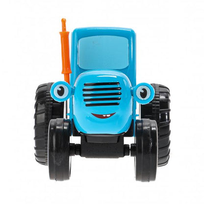 Машина металл СИНИЙ ТРАКТОР синий трактор длина 7,5 см, синий, блист. Технопарк в кор.2*60шт