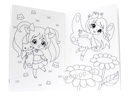 РАСКРАСКА А5 эконом. НЯШКИ