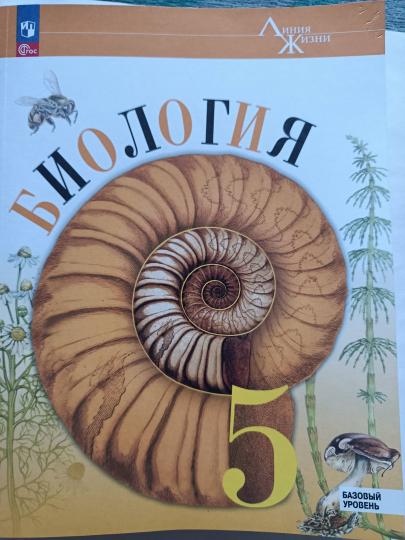 Пасечник Биология 5 кл. (Приложение 1) Учебник (Серия "Линия жизни") (1-е издание)