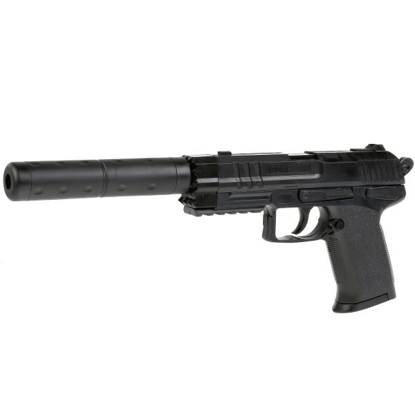 Пистолет (п) с глушителем, с пульками SP3855 в пак. в кор.2*48шт