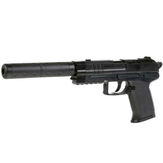 Пистолет (п) с глушителем, с пульками SP3855 в пак. в кор.2*48шт