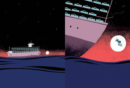 С.Голубая машинка