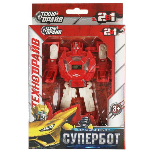 Montre superbot, transformateur, cor.13*17*3,2 cm, technologie ТЕХНОДРАЙВ dans cor.2*144шт