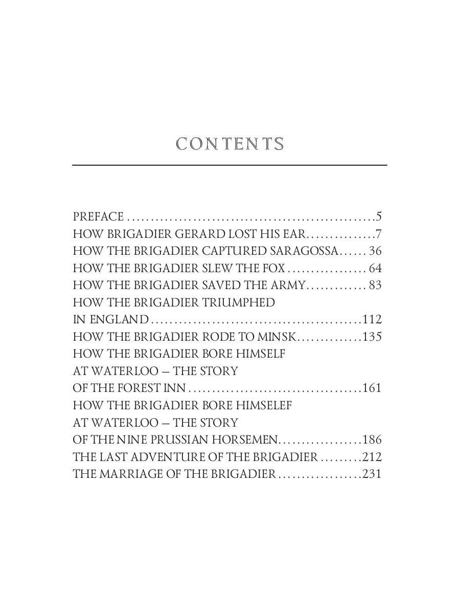 The Adventures of Gerard = Приключения бригадира Жерара: на англ.яз